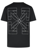 Off White 'Big Double Arrow' Black Cotton T Shirt