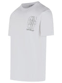 Off White 'Big Double Arrow' White Cotton T Shirt