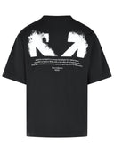 Off White 'Half Arrow' Black Cotton T Shirt