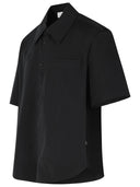 Sefr 'Waylon' Black Cotton Shirt