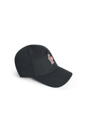 Moncler Grenoble Black Cotton Cap