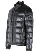 Moncler Grenoble Foldable Short 'Orres' Black Polyamide Down Jacket