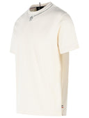 Moncler Grenoble Ivory White Cotton T Shirt