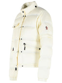 Moncler Grenoble 'Mauduits' Ivory White Polyamide Down Jacket