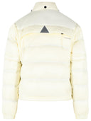 Moncler Grenoble 'Mauduits' Ivory White Polyamide Down Jacket