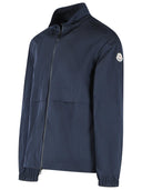 Moncler 'Rastaban' Midnight Blue Polyamide Foldable Jacket