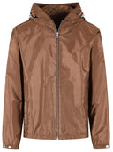 Moncler 'Remoray' Brown Polyamide Hooded Windbreaker