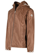Moncler 'Remoray' Brown Polyamide Hooded Windbreaker
