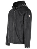 Moncler 'Remoray' Black Polyamide Hooded Windbreaker