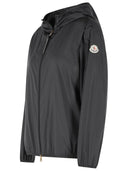 Moncler 'Fegeos' Black Polyester Hooded Jacket