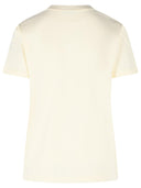 Moncler Cream Cotton T Shirt