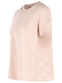 Moncler Pink Cotton T Shirt