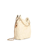 Tory Burch 'Fleming' Cream Lear Mini Bag