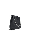 Tory Burch 'Fleming' Large Black Nylon Hobo Bag