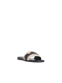 Tory Burch 'Romy' Brown Lear Blend Slippers