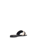 Tory Burch 'Romy' Brown Lear Blend Slippers
