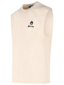 Barrow Cream Cotton Tank Top