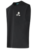 Barrow Black Cotton Tank Top