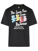Barrow Black Cotton T Shirt