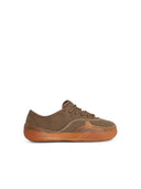 Erl 'Coupes' Mud Colored Cotton Sneakers