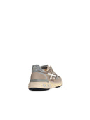 Premiata 'Mick' Brown Lear Blend Sneakers