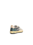 Premiata 'Basket Clad' Leopard Print Lear Blend Sneakers