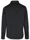 Zegna Black Stretch Cotton Overshirt