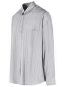 Acne Studios Grey Lyocell Shirt
