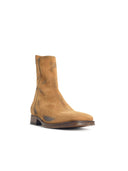 Acne Studios Beige Suede Ankle Boots