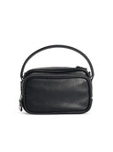 Acne Studios 'Camero Kit' Black Lear Crossbody Bag