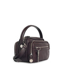 Acne Studios 'Camero Kit' Chokoladebrun Lear Crossbody-taske
