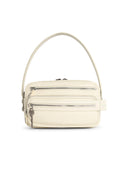 Acne Studios 'Camero Party' White Lear Shoulder Bag