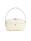 Acne Studios 'Camero Party' White Lear Shoulder Bag