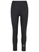 Adidas By Stella Mccartney 'Tpr 7/8' Black Polyamide Blend Leggings