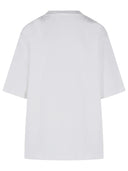 Adidas By Stella Mccartney Hvid T-shirt i bomuld