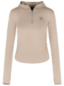 Adidas By Stella Mccartney Beige Polyamide Blend Sweatshirt