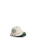 Asics 'Gel Nyc' Sneakers In Ivory And Forest Green Lear Blend
