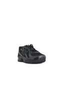 New Balance '740' Black Tech Fabric Blend Sneakers