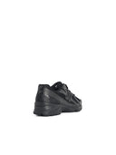 New Balance '740' Black Tech Fabric Blend Sneakers