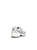 New Balance '740' Sneakers In White And Silver Technical Fabric Blend