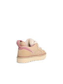 Ugg 'Lowmel Meadow' Sand Beige Suede Blend Sneakers