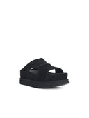 Ugg 'Goldenstar Hi' Black Suede Slippers