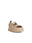 Ugg 'Goldenglow' Sandals In Light Beige 'Tpu'