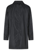 Burberry 'Ridgewood' Black Nylon Car Coat