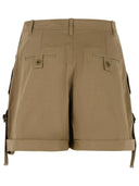 Isabel Marant 'Boniza' 'Kaki' Cotton Shorts