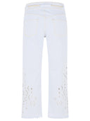 Isabel Marant 'Alison' White Cotton Denim Pants