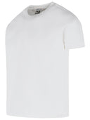 Versace White Stretch Cotton T Shirt