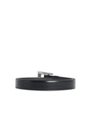 Versace Black Lear Belt