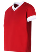 Versace Stretch Jersey Red Cotton T Shirt