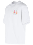 Casablanca 'Collage D'icones' White Cotton T Shirt
